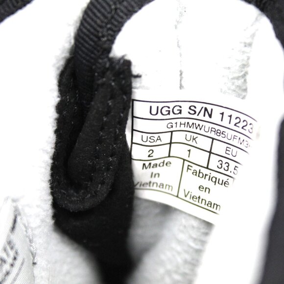 Ugg Toty Weather Waterproof Snow Boots Gray/Charcoal Kid's Size 2 US/1 UK Unisex - Picture 5 of 6